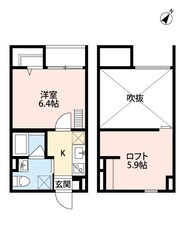 ユースビレッジ神戸長田の物件間取画像